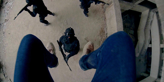 An image from HARDCORE HENRYCourtesy of STX Entertainment