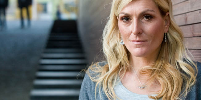 Zagreb, 111115.Radnicka cesta 52.Janica Kostelic, bivsa alpska skijasica, osvjacica cetiri zlatne i dvije srebrne olimpijske medalje.Na fotografiji: Foto: Darko Tomas / CROPIX