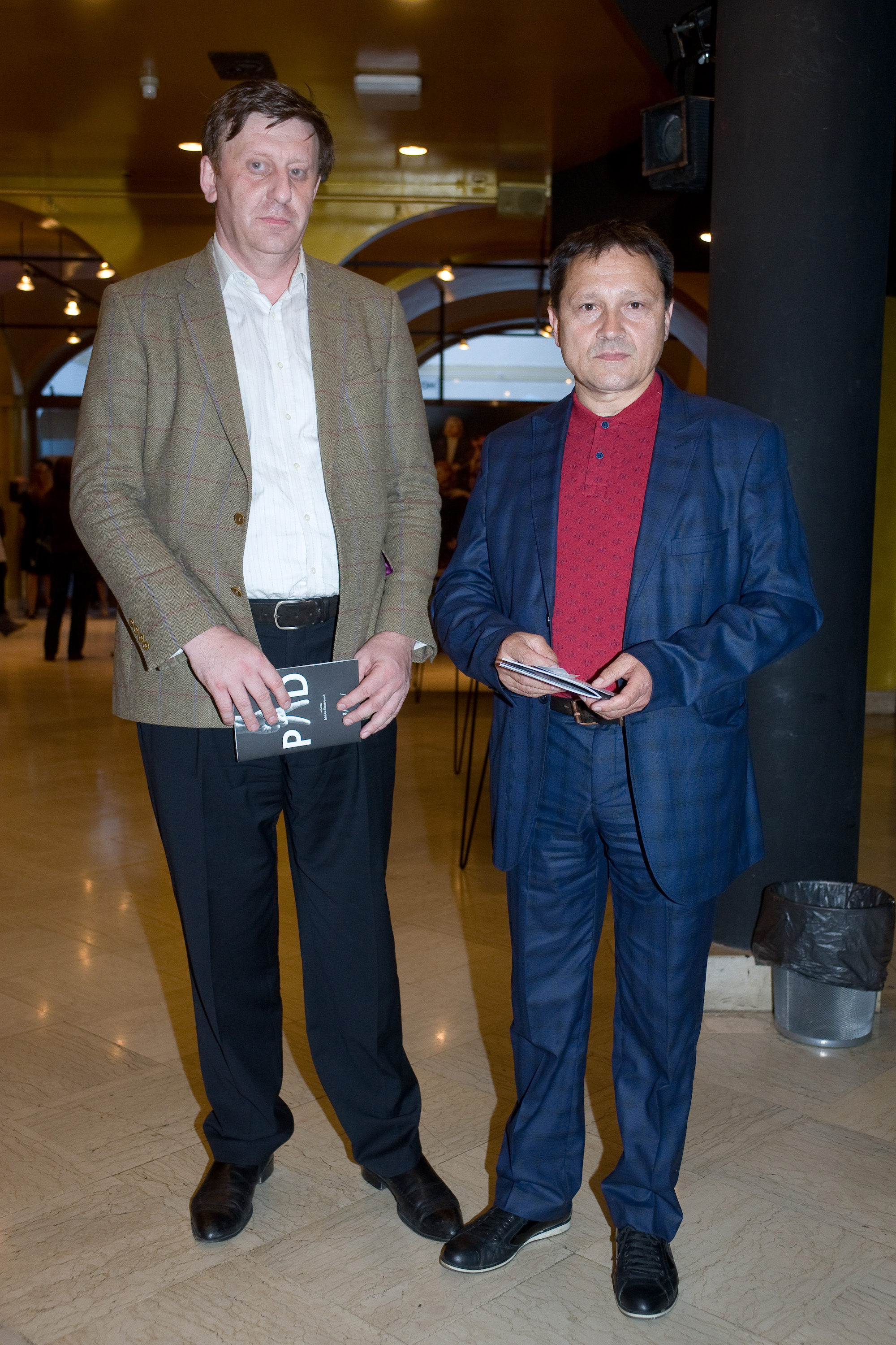 Branko Borković mladi Jastreb (desno)
