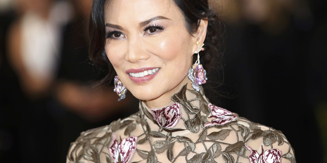 Wendi Deng Murdoch arrives at the Metropolitan Museum of Art Costume Institute Gala (Met Gala) to celebrate the opening of 