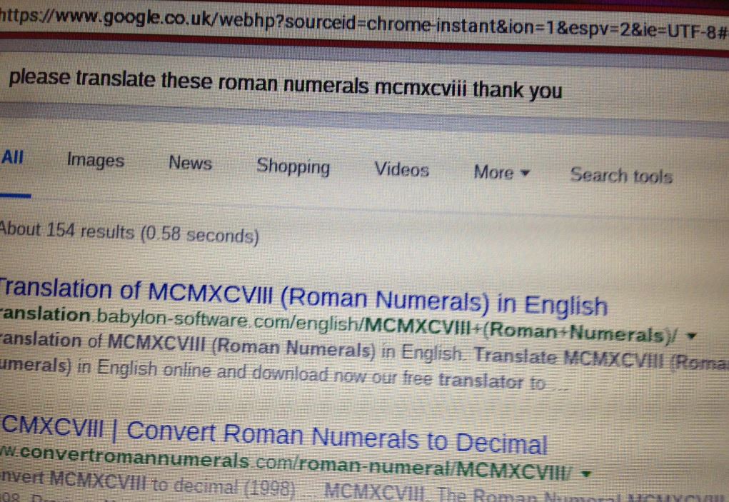 bakica google pretraga