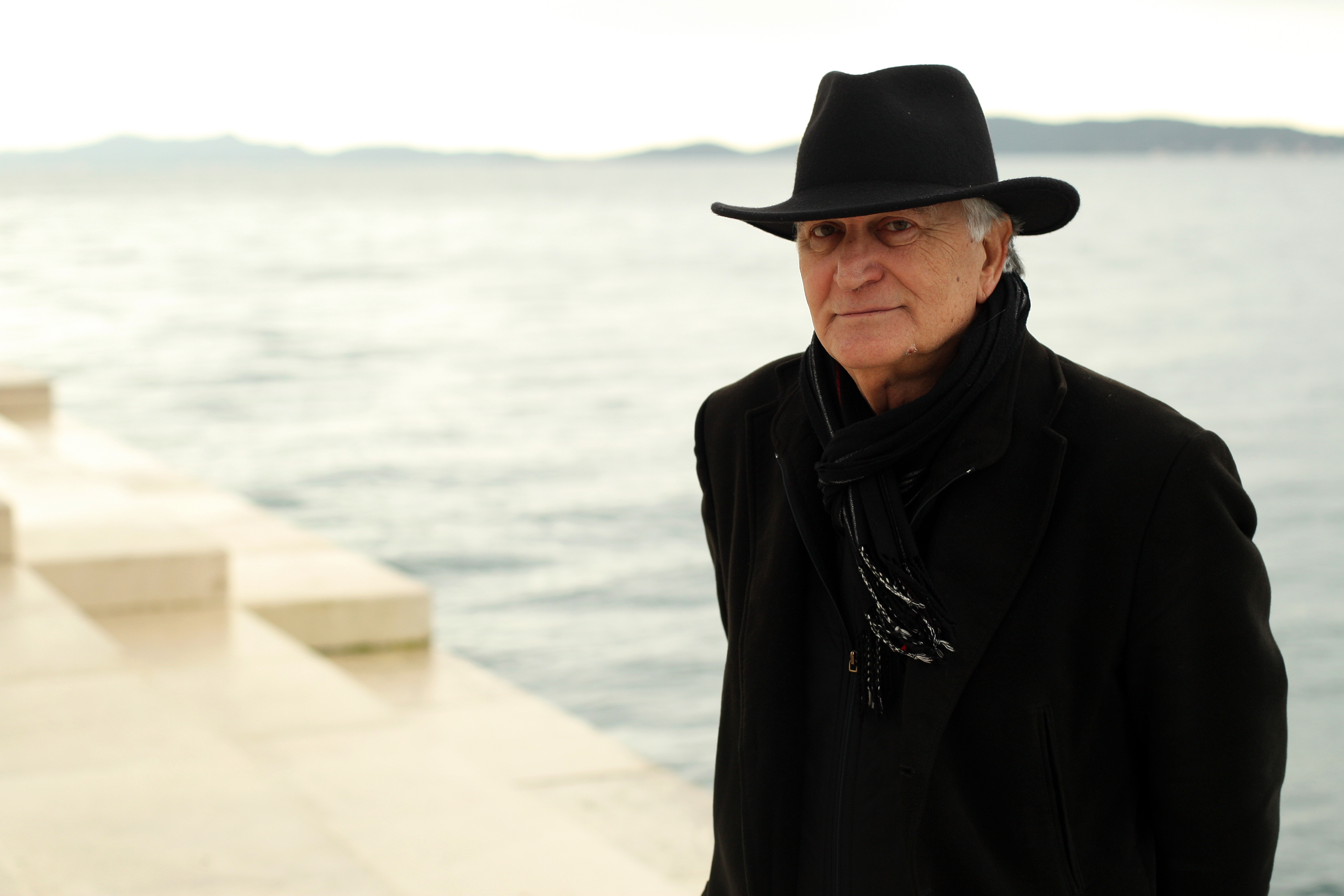 Nikola Bašić kraj Morskih orgulja.