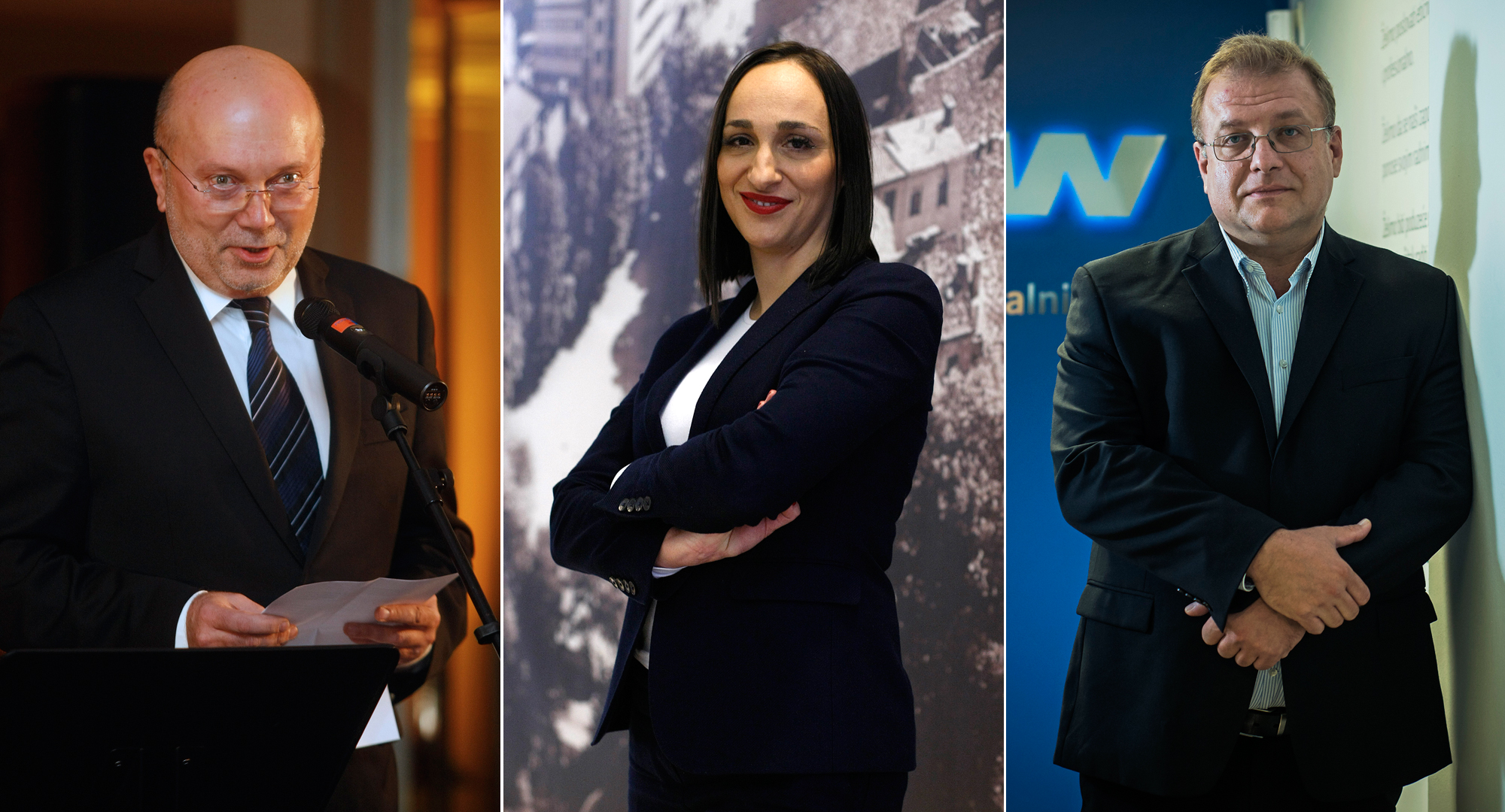 Na fotografiji: Ivan Vidaković, Ana Sotjić i Nikola Dujmović