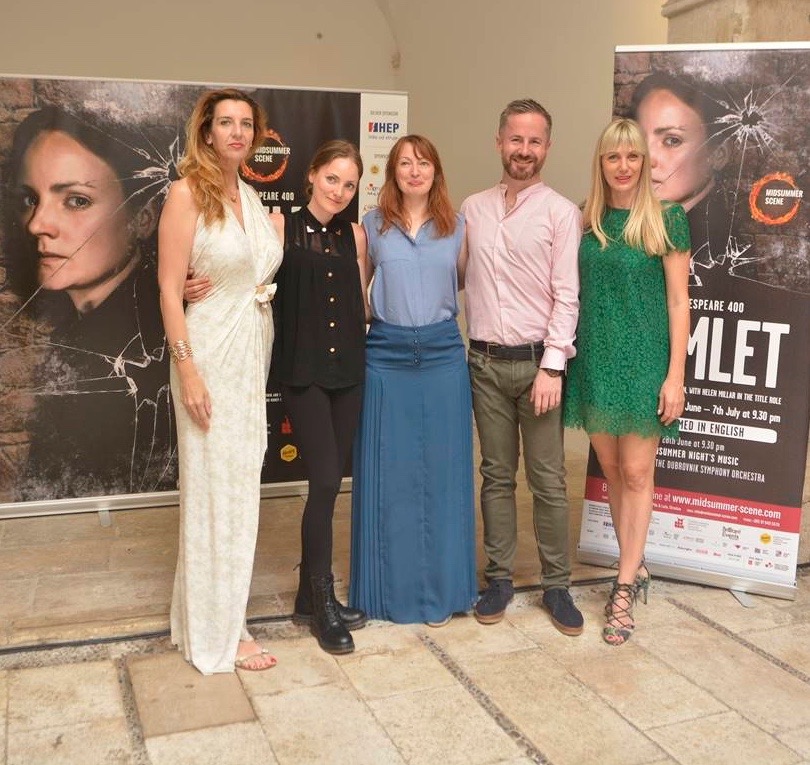 Na fotografiji: Jelena Marzić, Helen Millar, Helen Tennison, Filip Krenus, Darija Mikulandra Žanetić