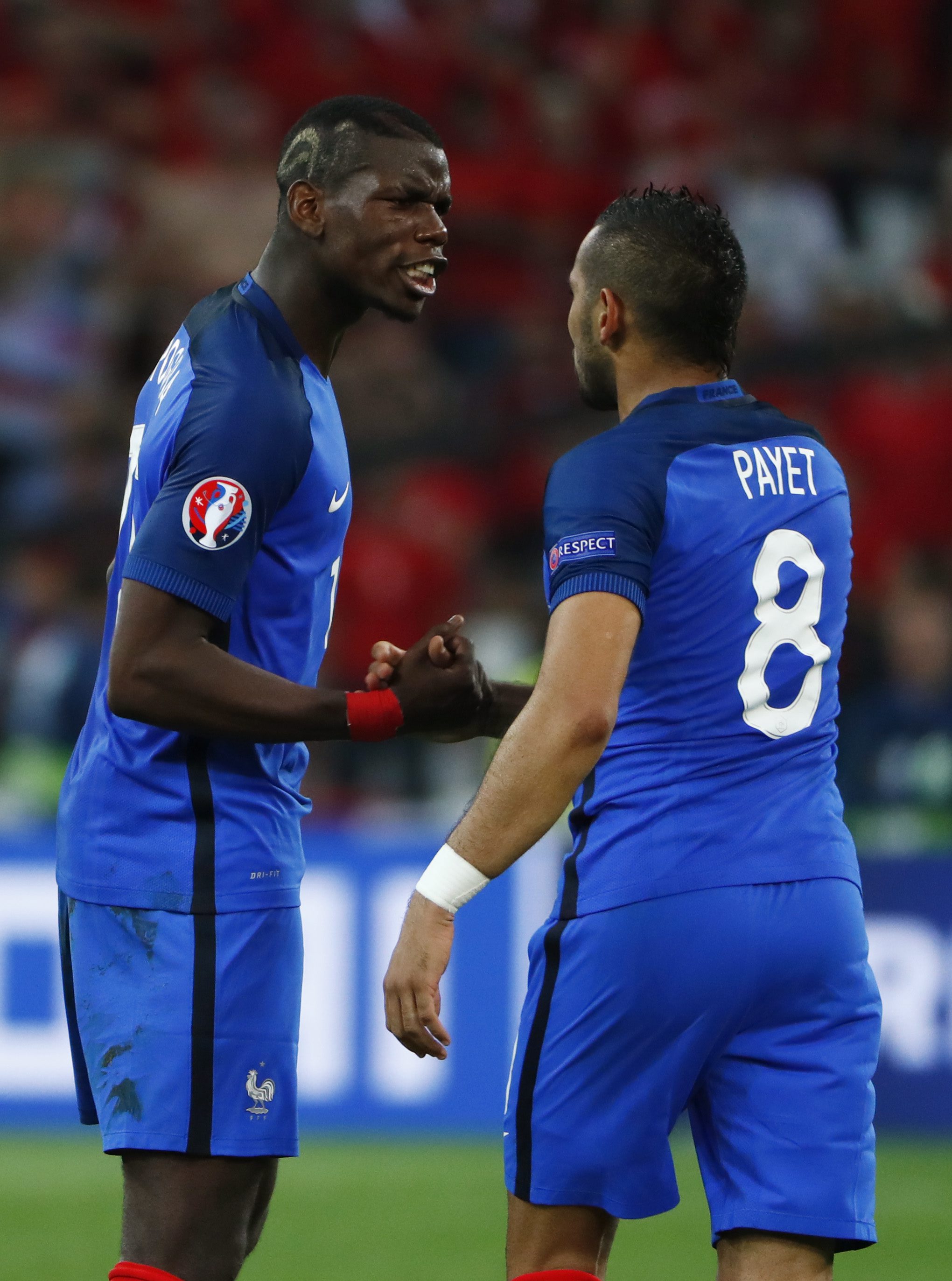 Paul Pogba i Dimitri Payet.