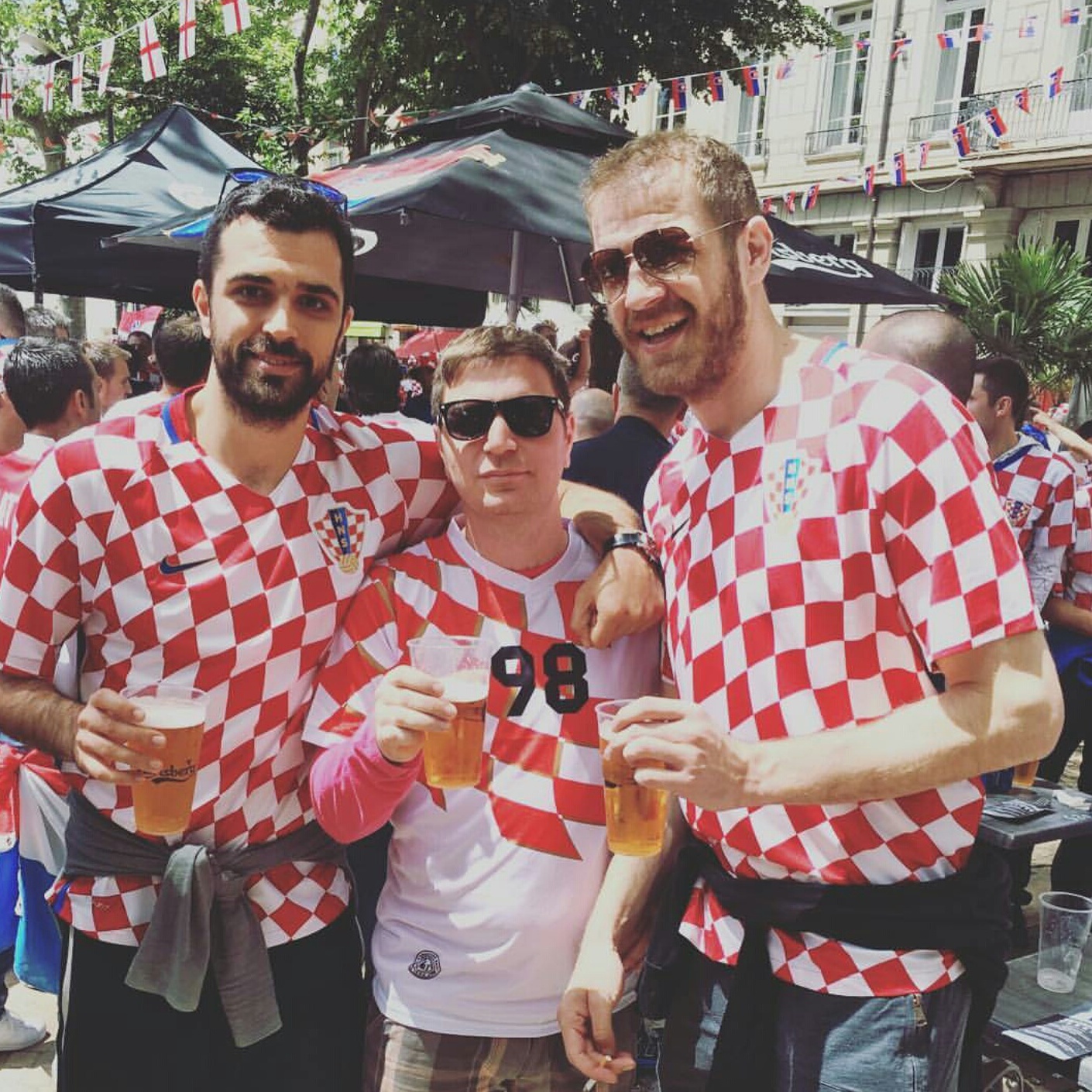 Krunoslav Simon (skroz lijevo) i Luka Žorić (skroz desno).