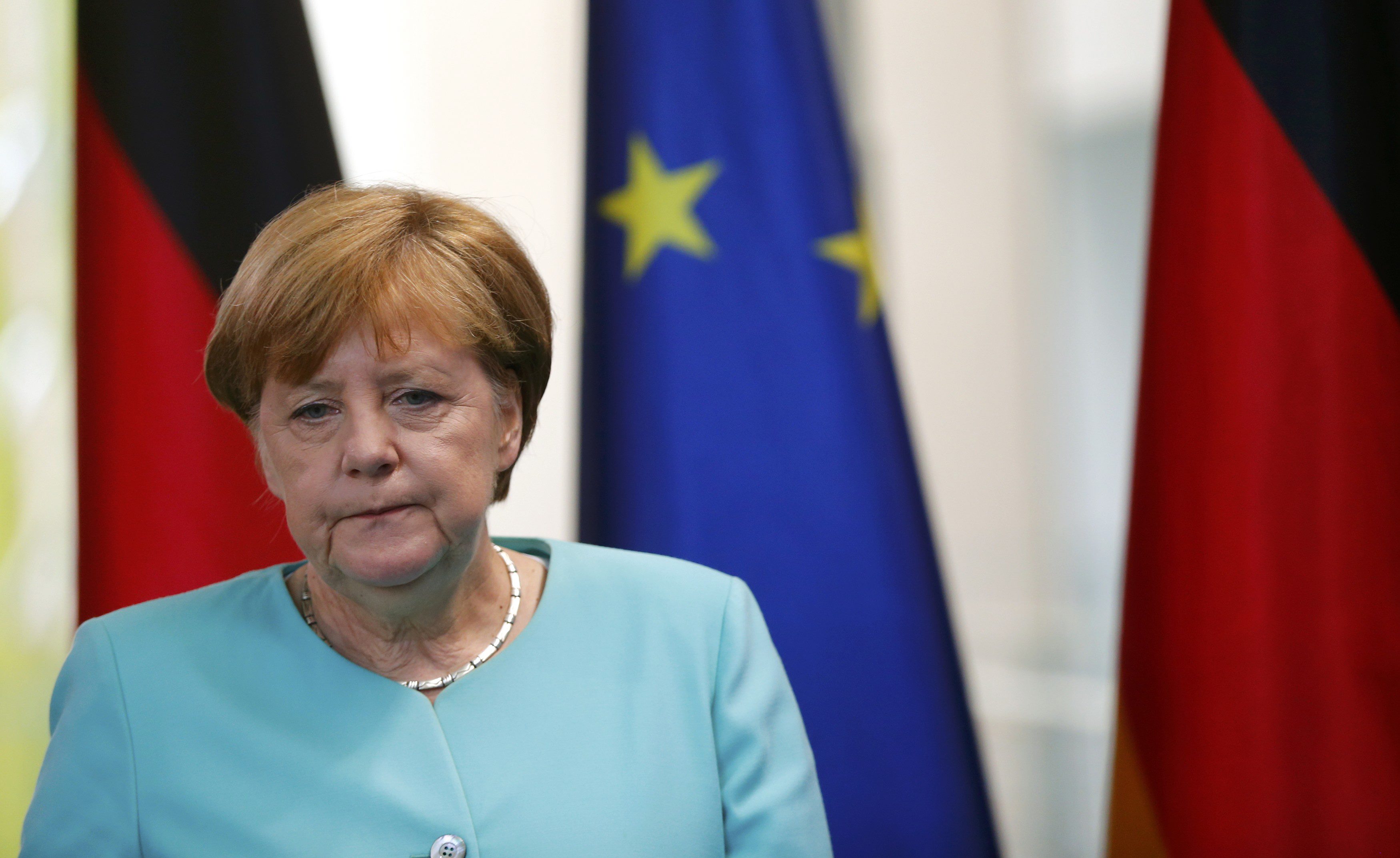 Njemačka kancelarka Angela Merkel drži govor nakon Brexita