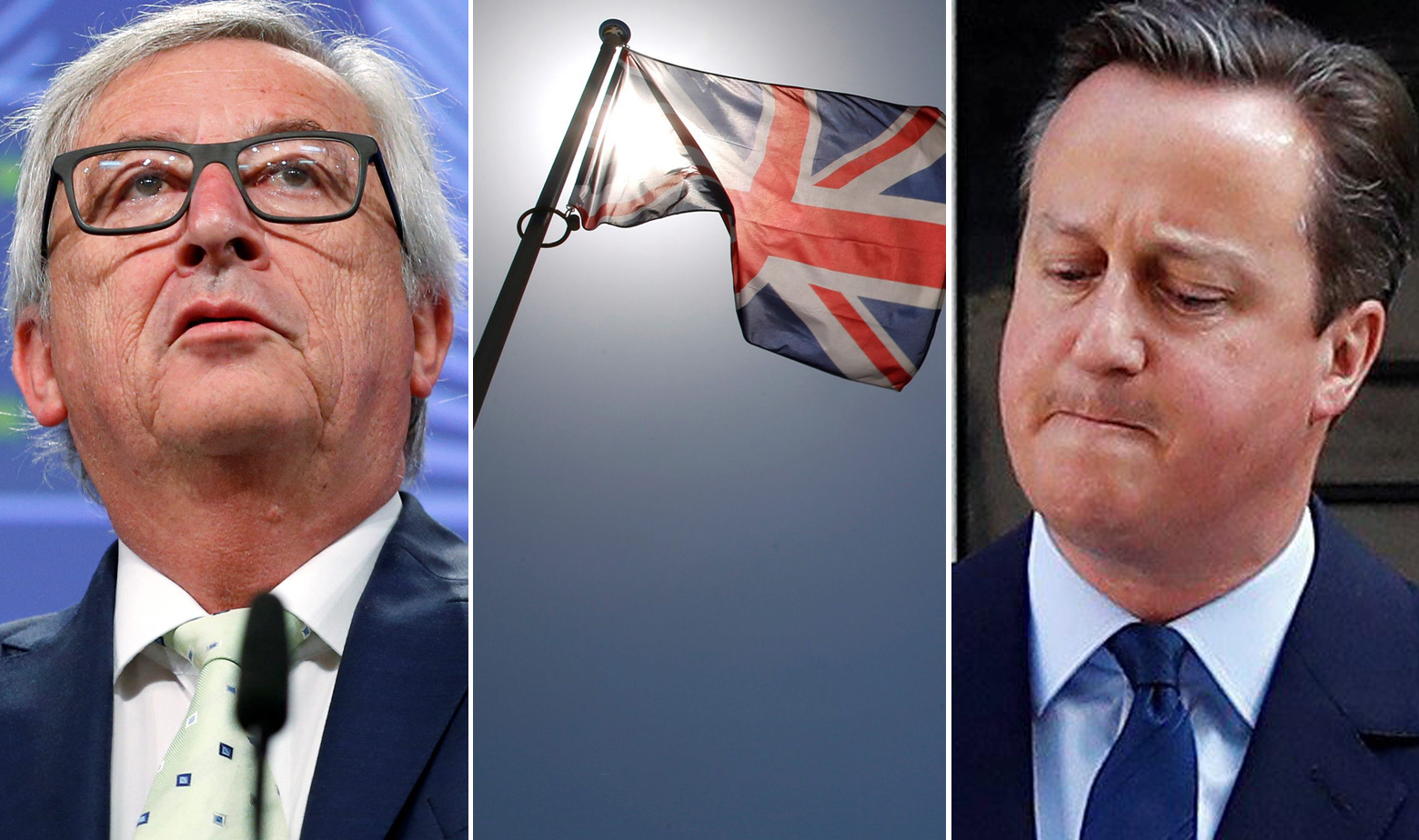 Jean Claude Juncker i David Cameron