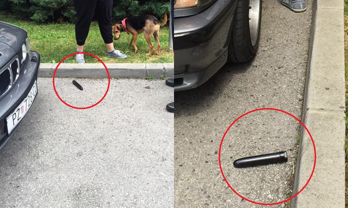 Vibrator je pao na auto u zagrebačkom naselju Gajnice 