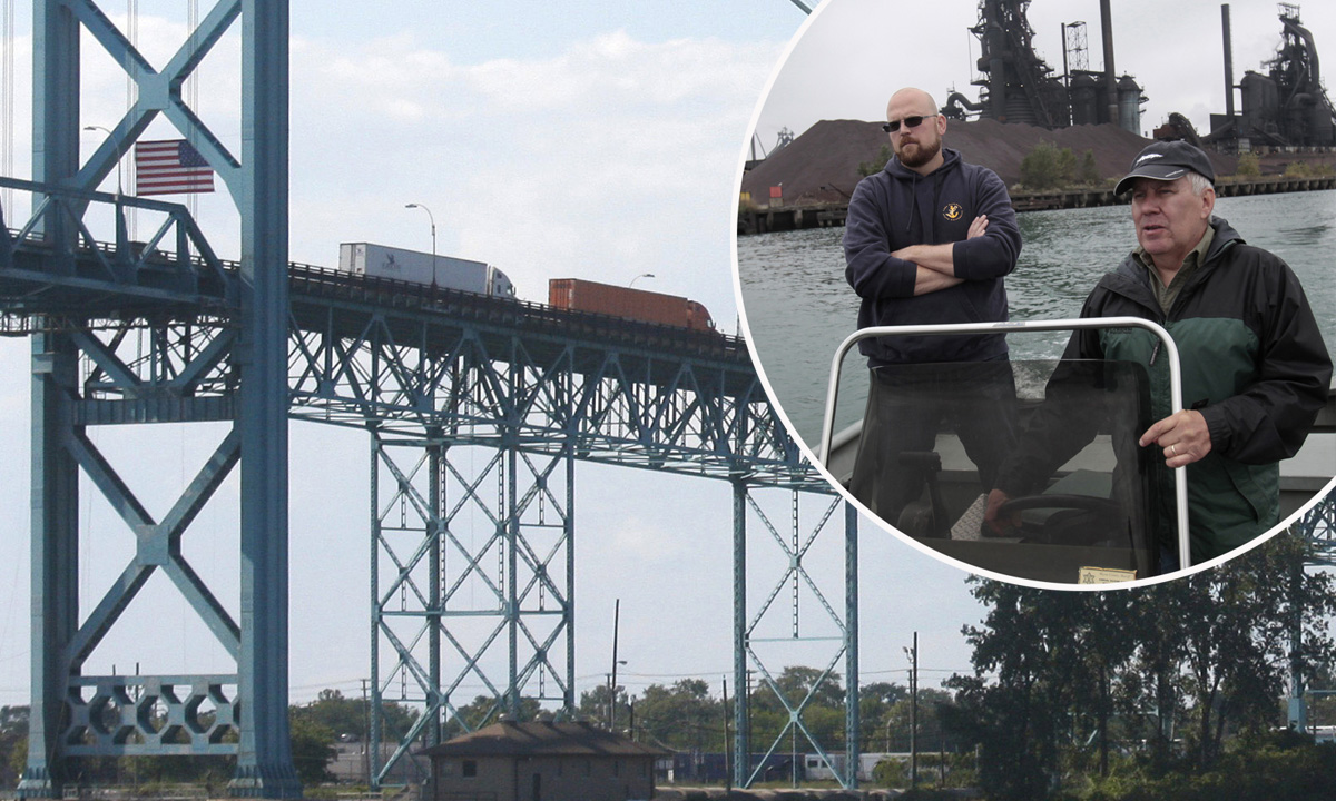 Windsor u Kanadi i otočić Zug u SAD-u 