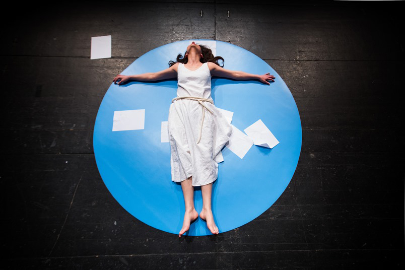 Vesna Tominac Matačić u predstavi 'Ja koja imam nevinije ruke'