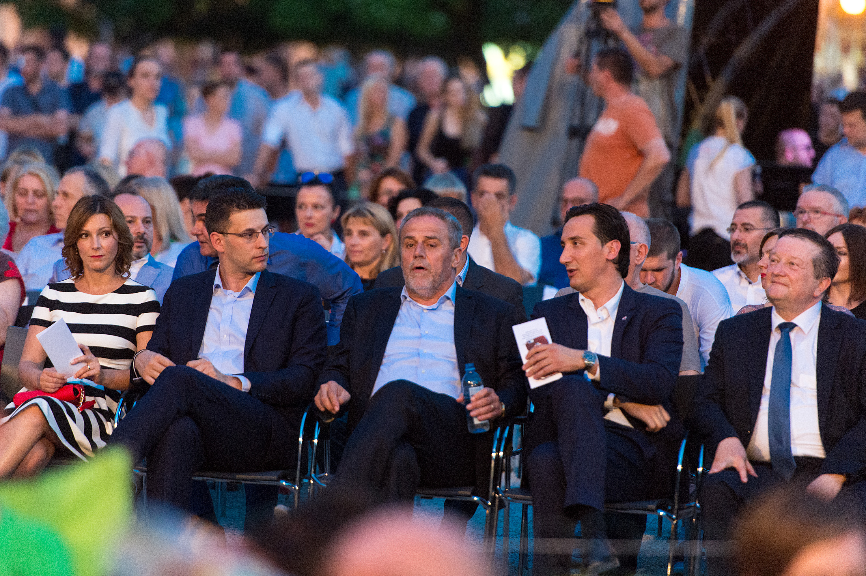 Na fotografiji: Božo Petrov, Milan Bandić, Tomislav Madžar i Damir Boras