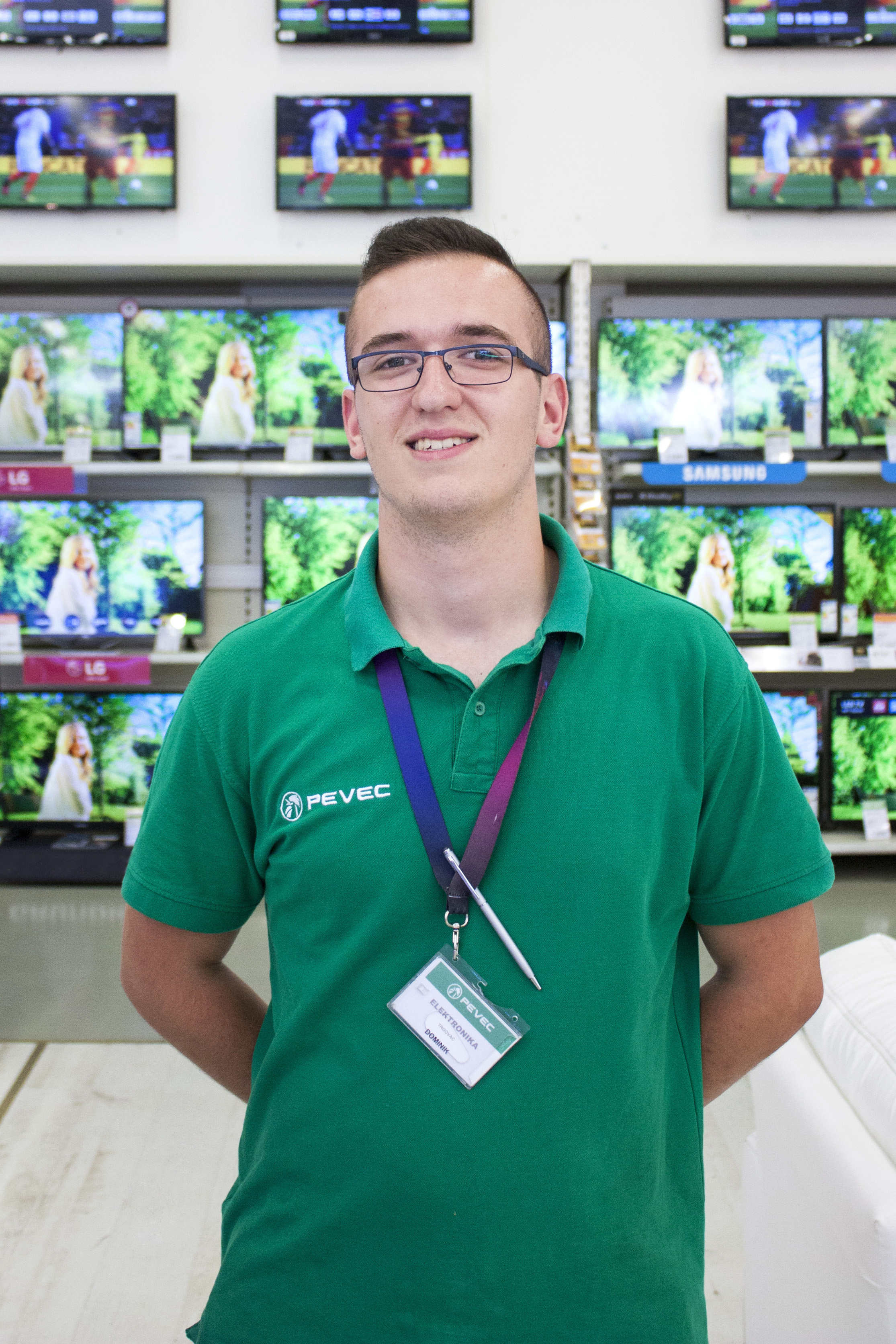 Na fotografiji: Dominik Srečić