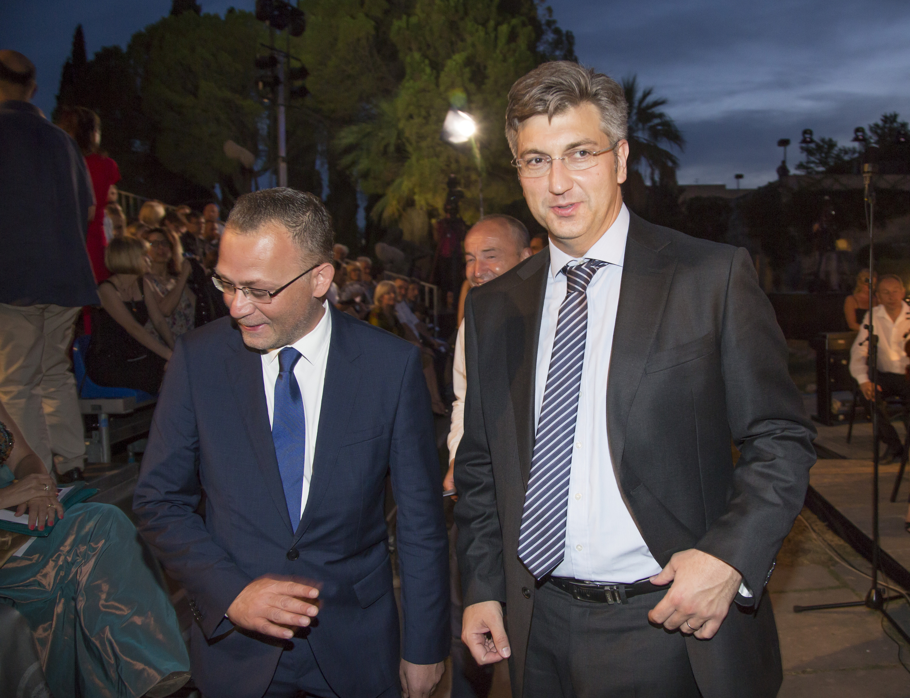 Zlatko Hasanbegović i Andrej Plenković
