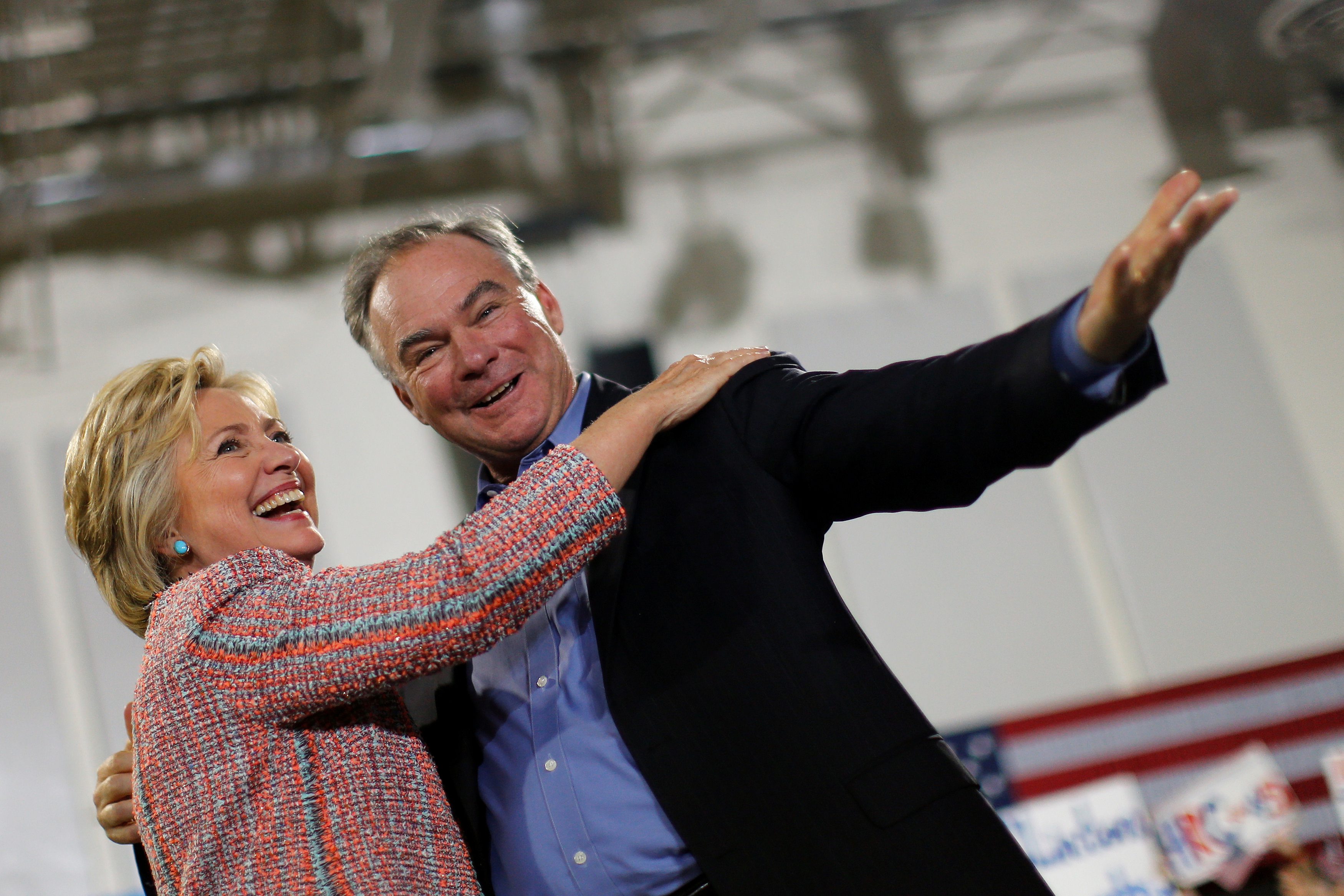 Clinton i Kaine