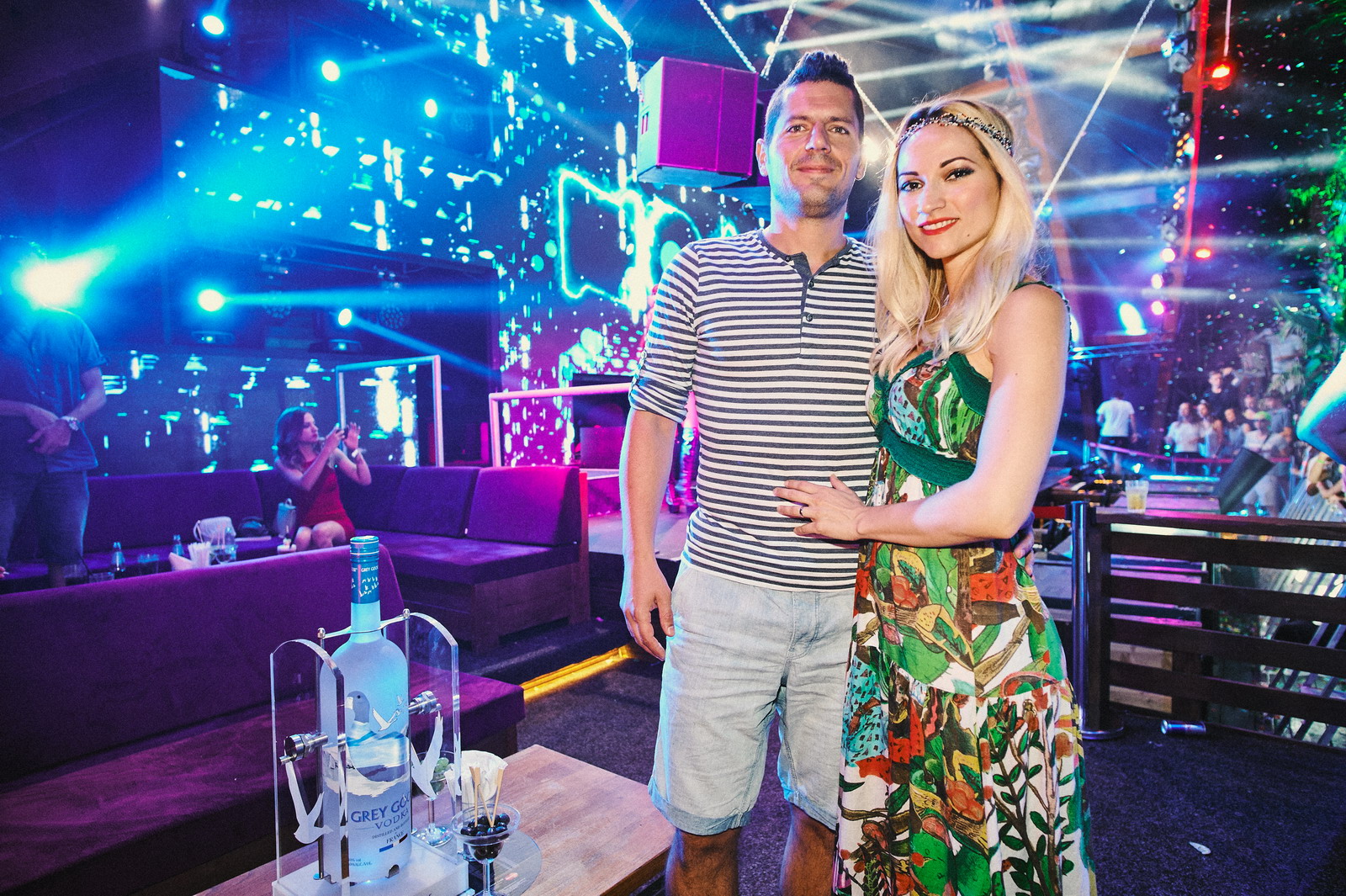 Pamela Ramljak sa suprugom - Noa beach club 1