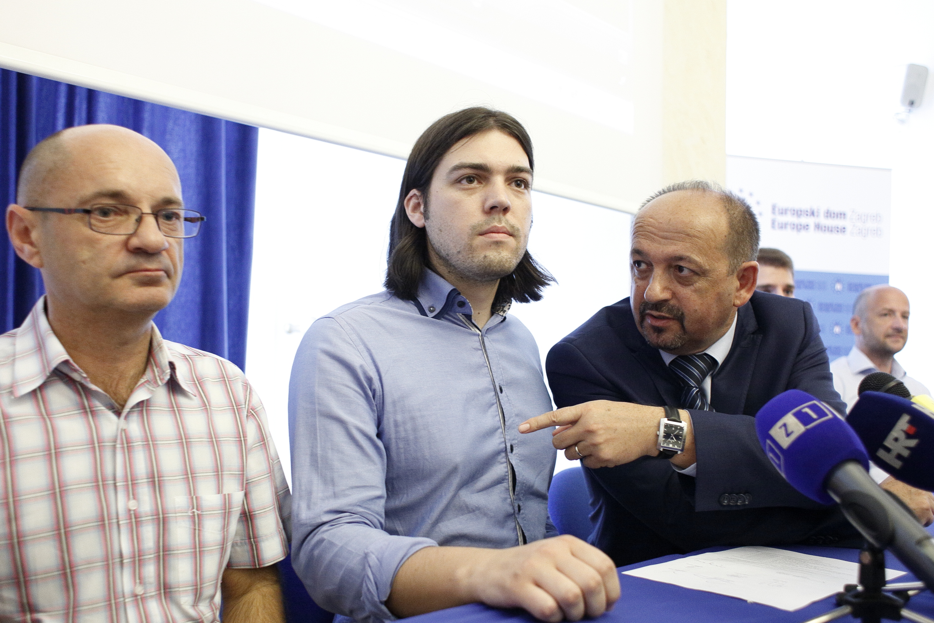 Goran Aleksić, Ivan Vilibor Sinčić i Ivan Lovrinović