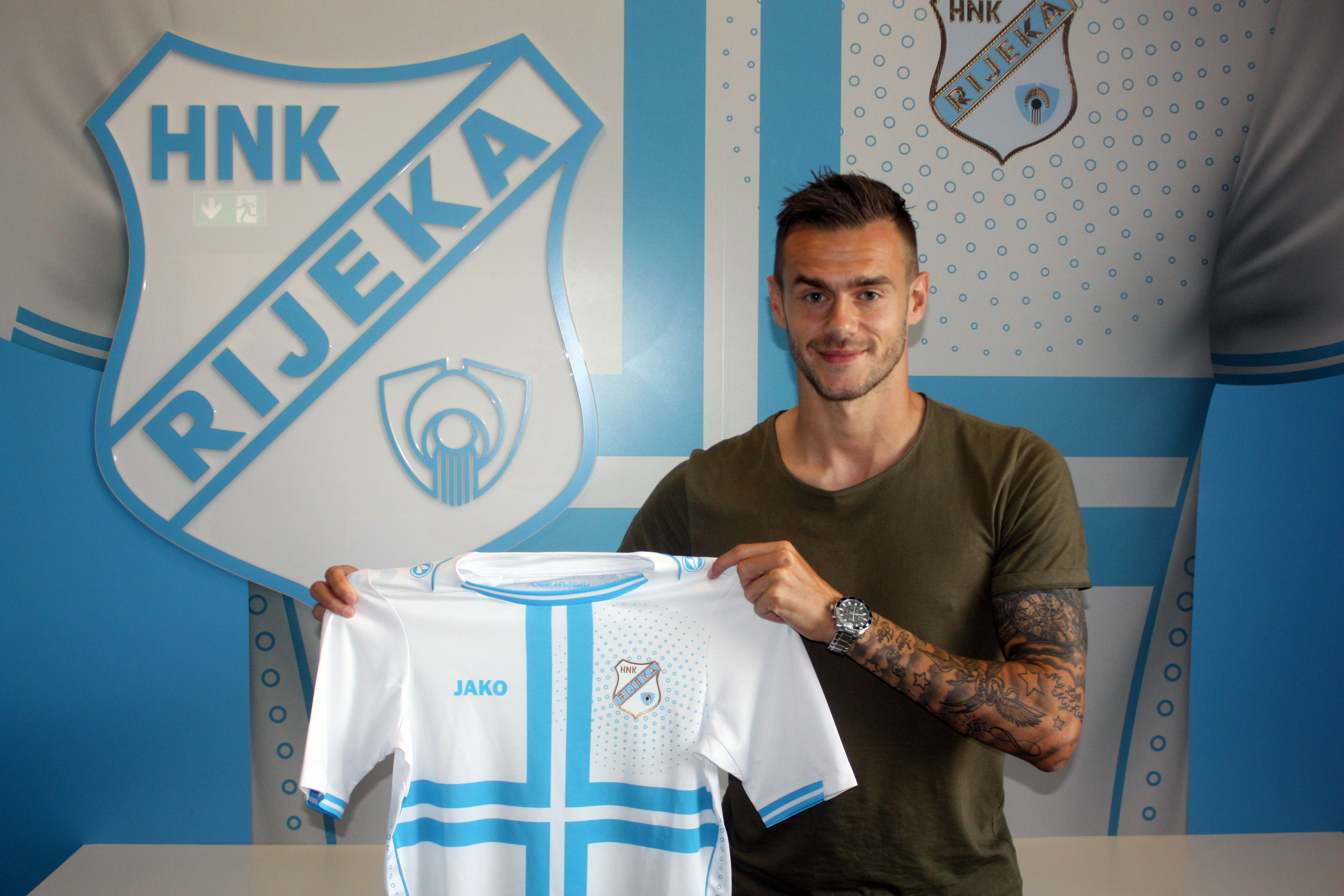 Ivan Martić u dresu Rijeke