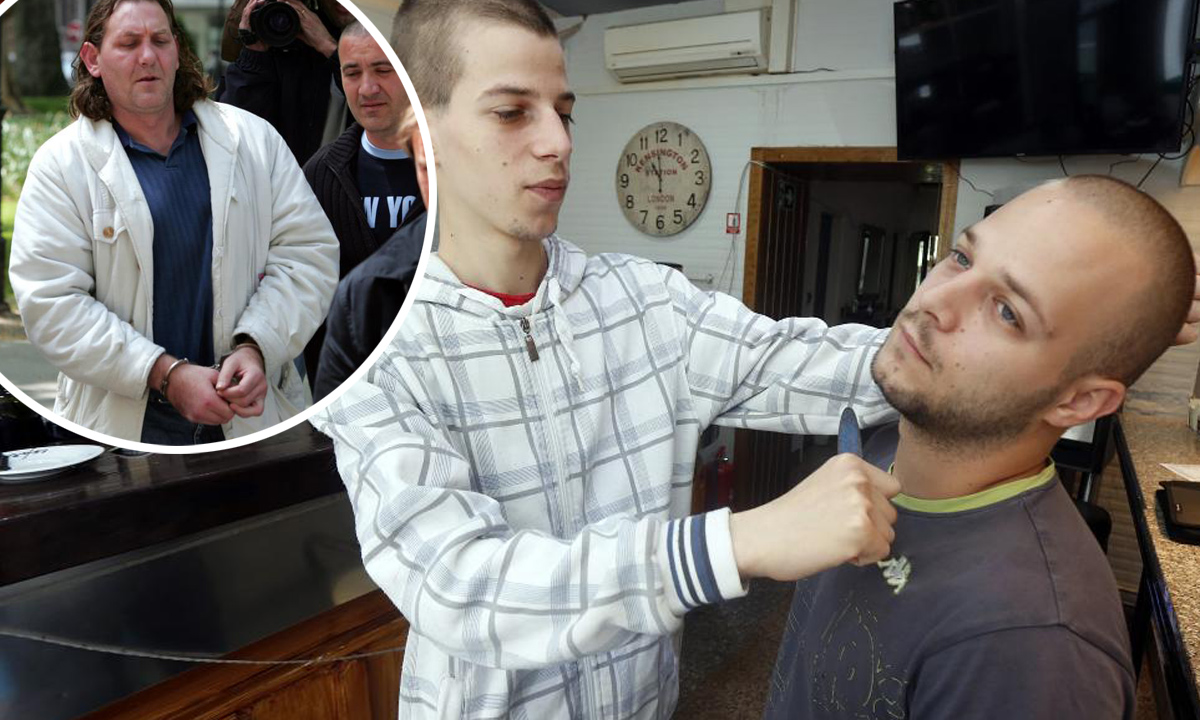 Dražen Gebaj u krugu te braća Schubert, Christian i Antonio