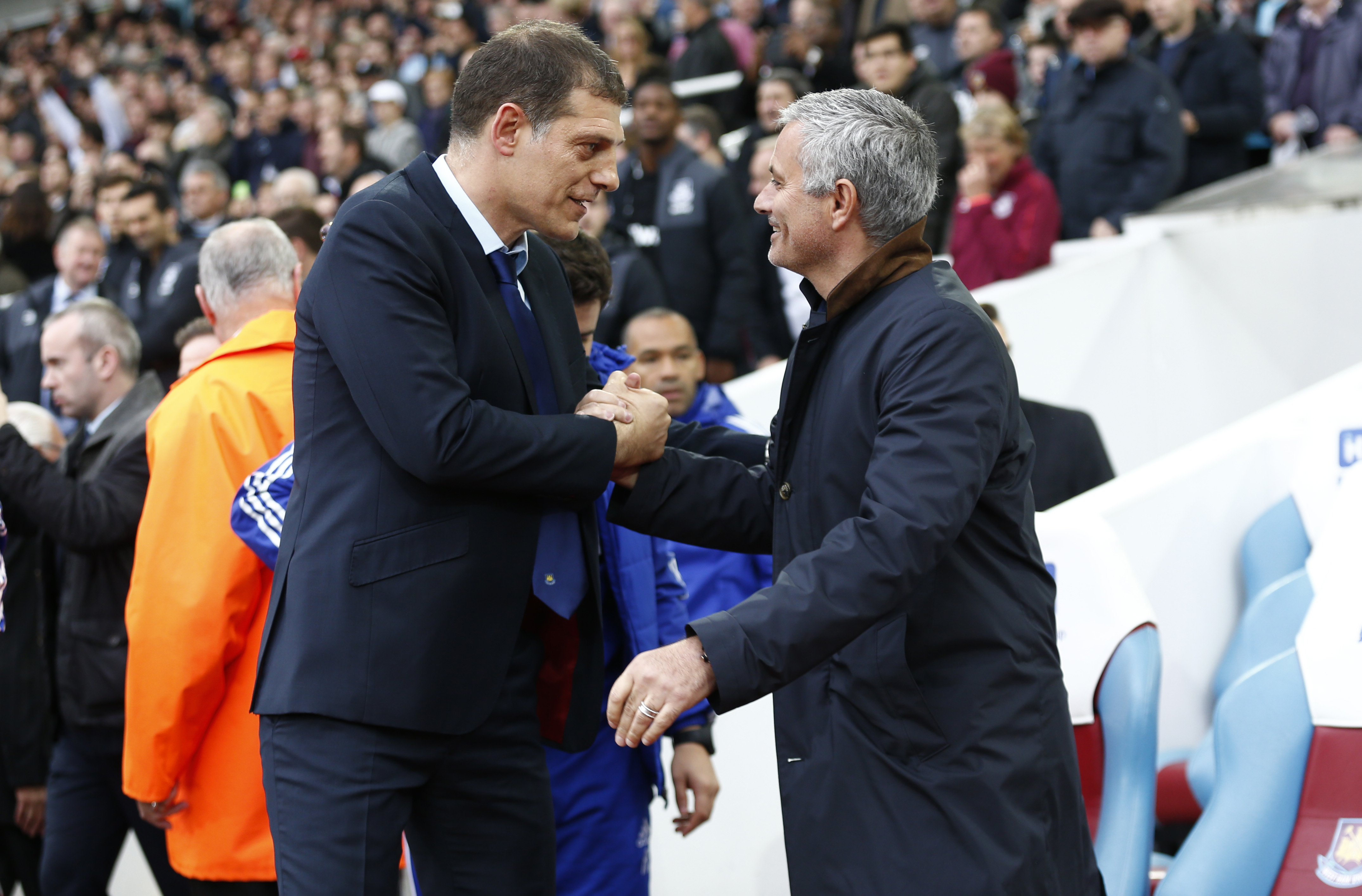 Slaven Bilić i Jose Mourinho