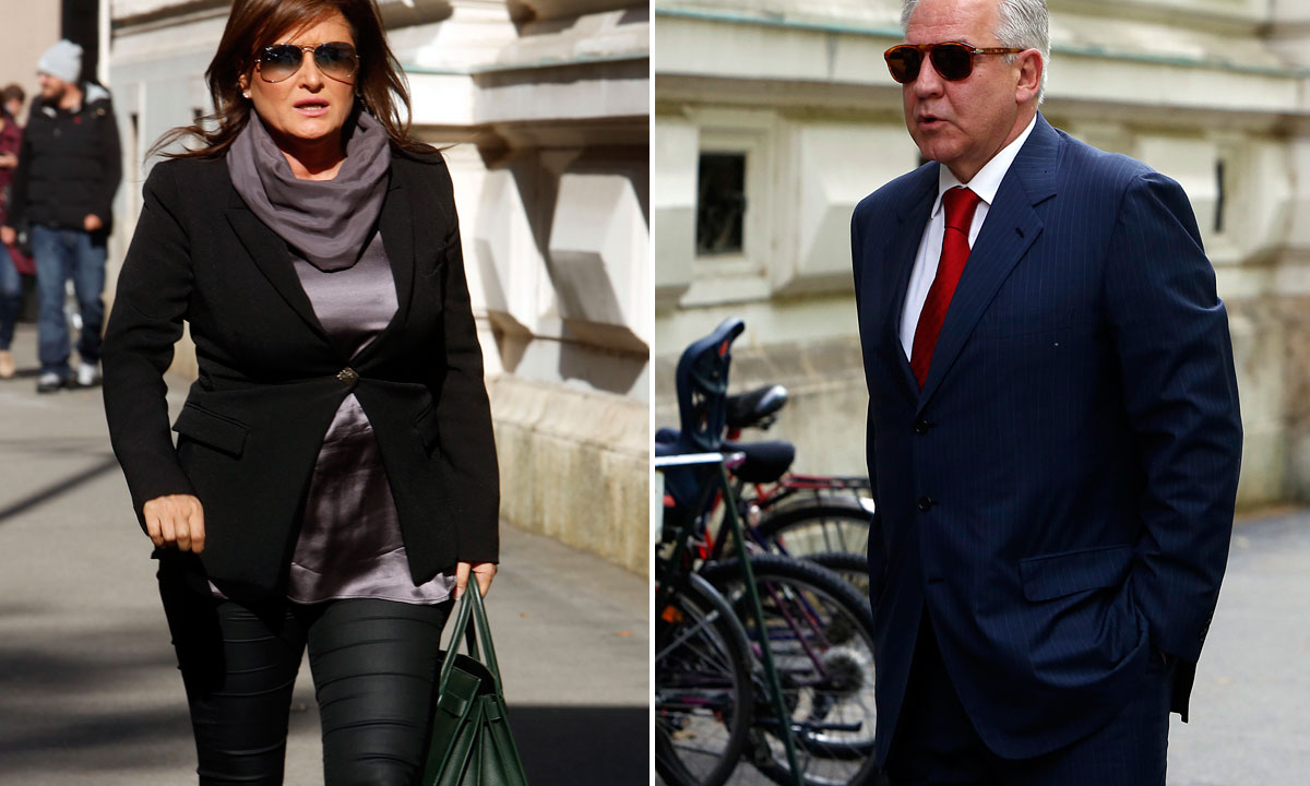 Jasna Smiljanić i Ivo Sanader