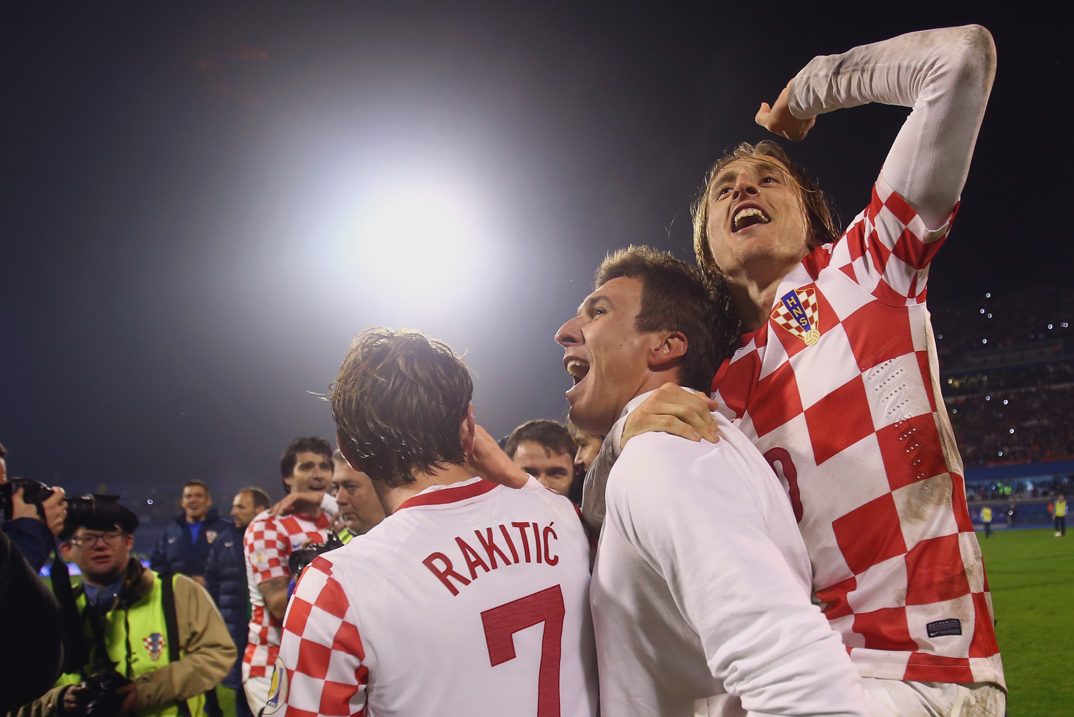 Rakitić, Mandžukić i Modrić