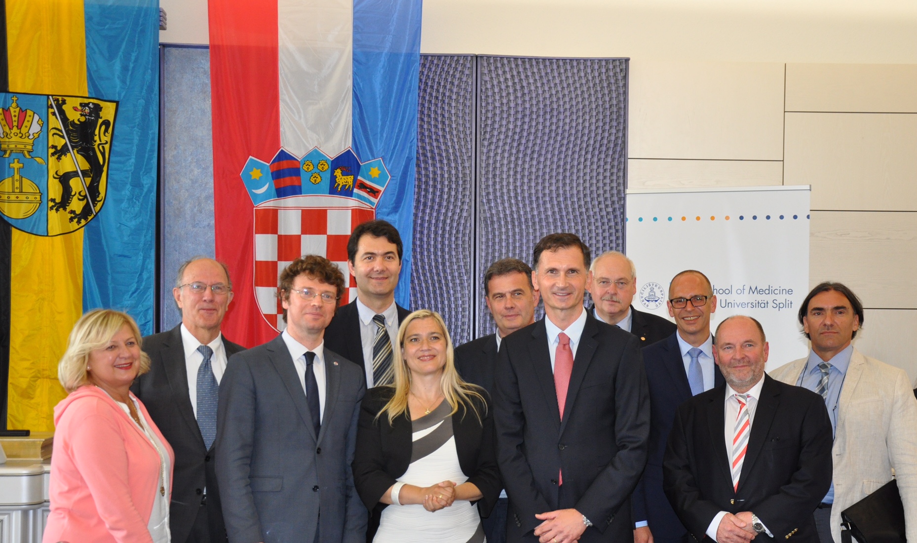 Prof.dr. Jasmina Havranek, Prof.dr. Johannes Brachmann, Prof. Predrag Šustar, Prof.dr. Zoran Đogaš, Dr. Melanie Huml, Prof.dr. Ante Tonkić, Prof.dr. Dragan Primorac, Joachim Bovelet, Prof.dr. Bernd Greger, Prof.dr. Alen Soldo