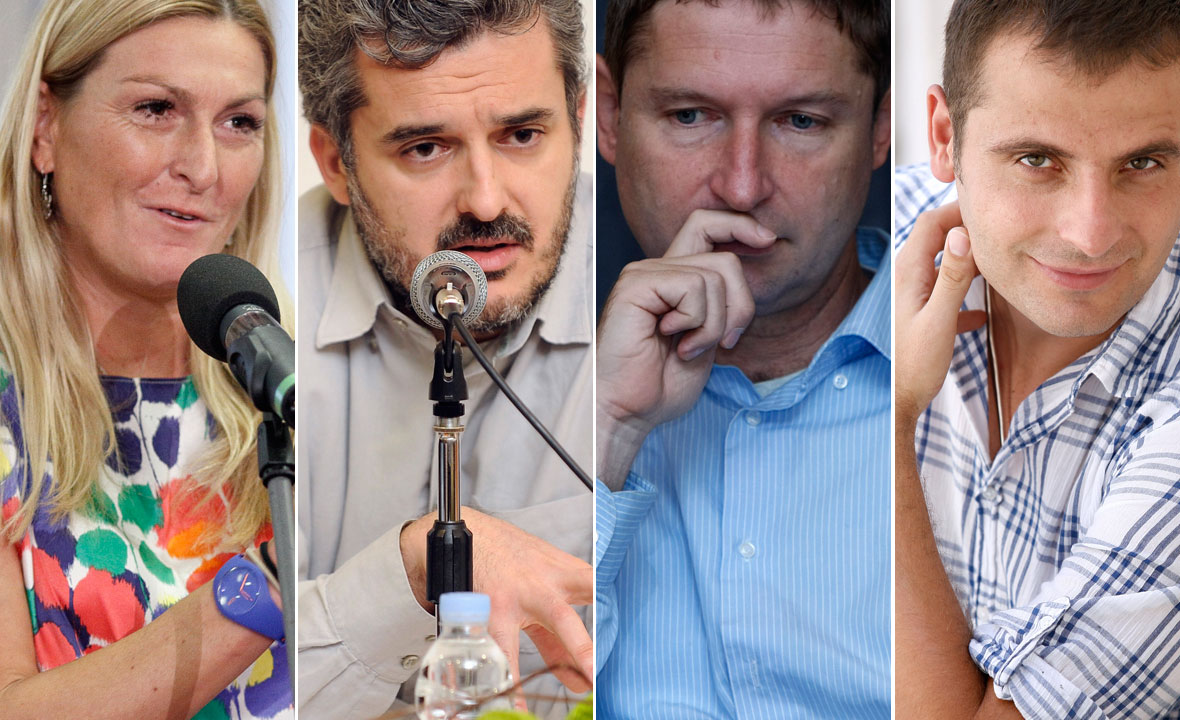 Janica Kostelić, Nino Raspudić, Ante Nazor i Robert Kurbaša