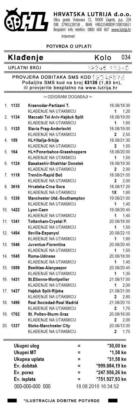 I kad gubi, Haduk svom navijaču donosi pobjedu_1