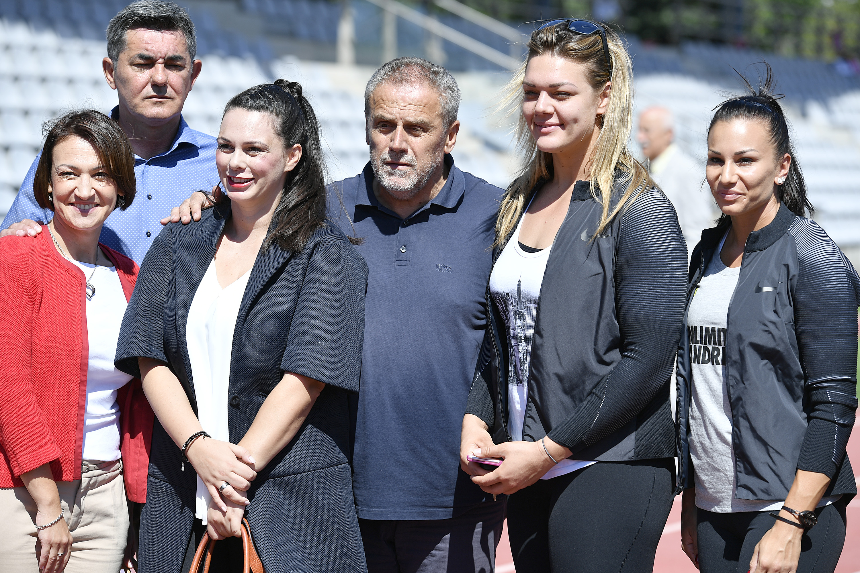 Na fotografiji: Ivana Brkljačić, Milan Bandić, Sandra Perković, Andrea Ivančević.