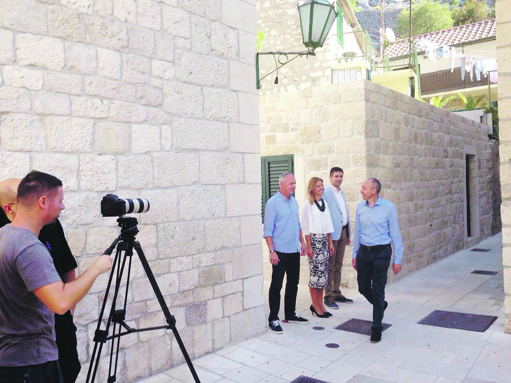 General Krstičević je u Omišu snimao HDZ-ov predizborni spot