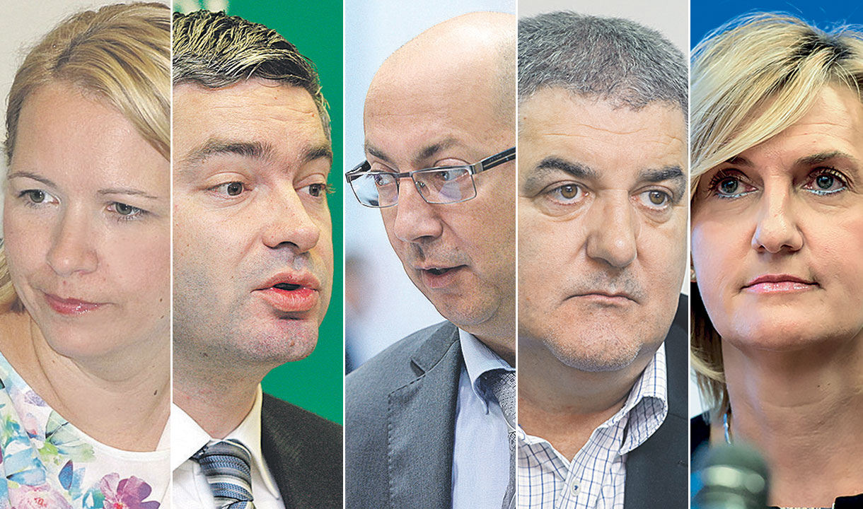 Kristian Ikić Baniček, Boris Biletić, Ivan Kovačić, Ivo Baldasar, Branka Juričev Martinčev