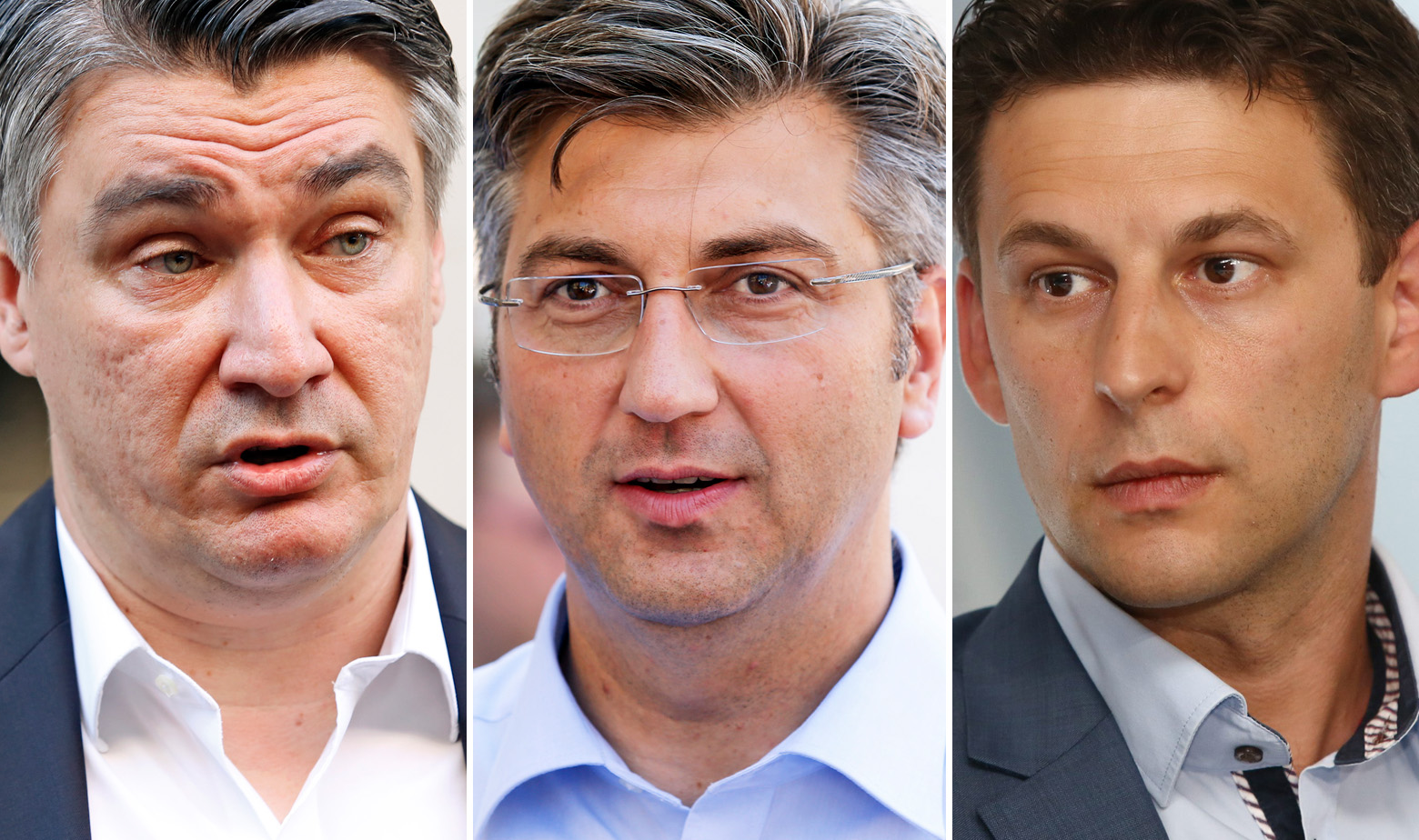 Milanović, Plenković i Petrov