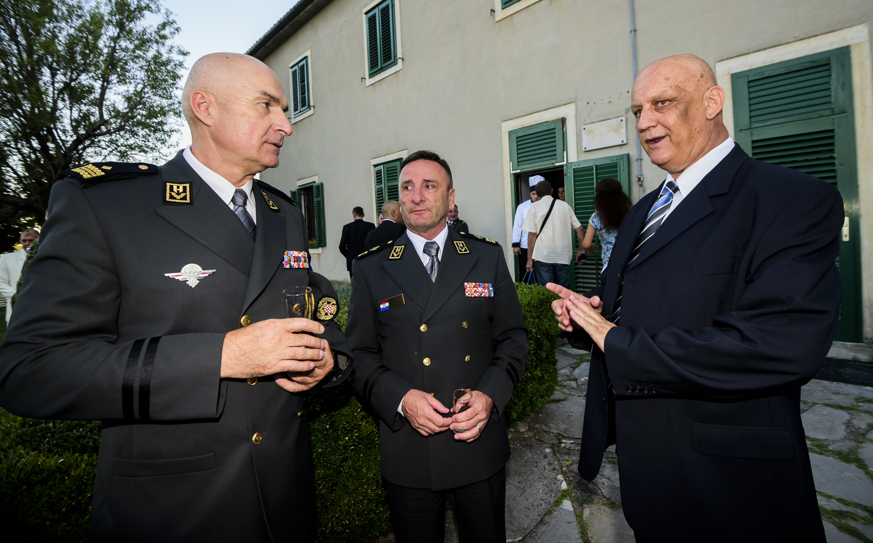 Na fotografiji: Mirko Šundov i Ljubo Ćesić Rojs