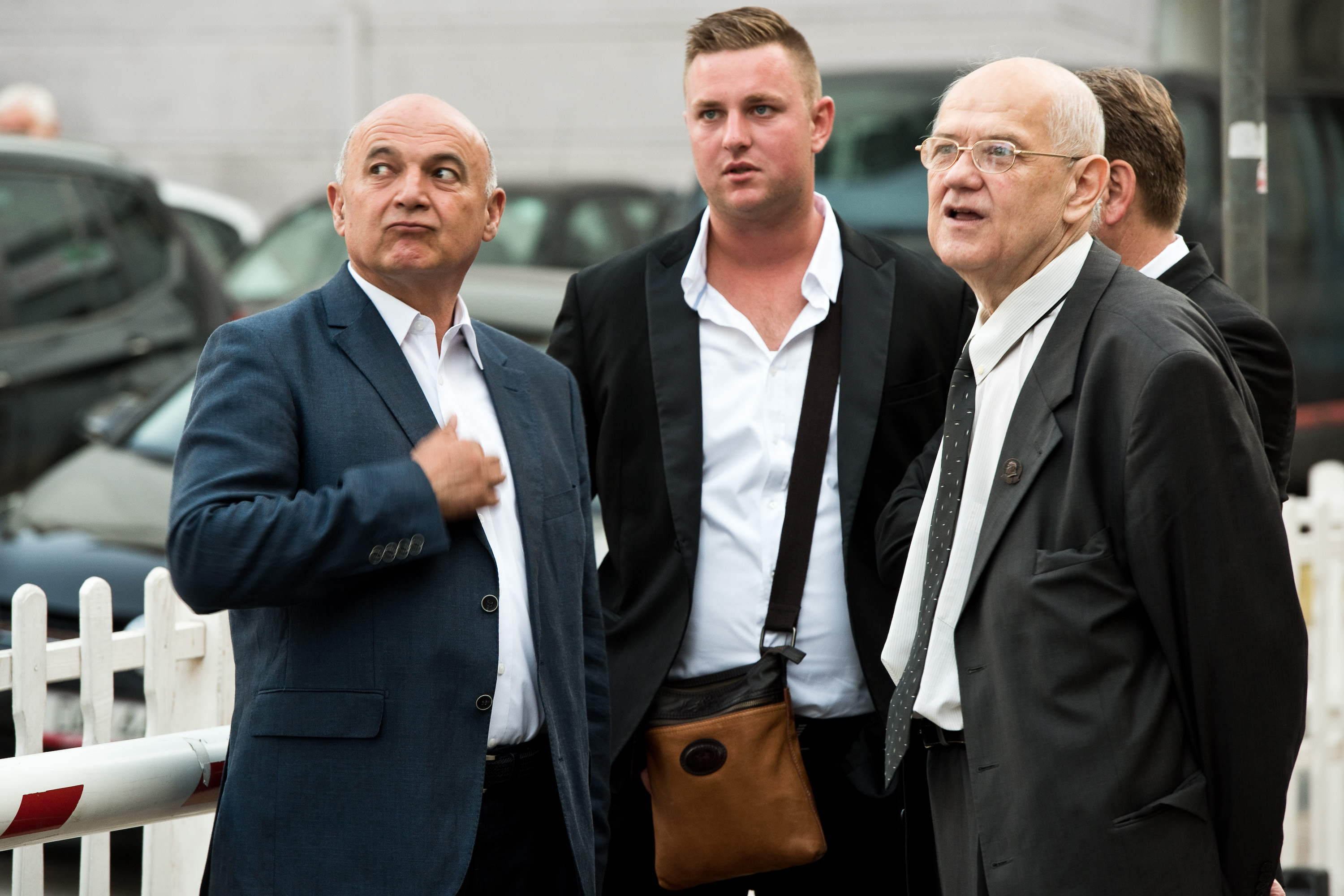 Izvanredni parlamentarni izbori 2016. u stožeru Koalicije za Premijera Milana Bandića. Na fotografiji: Ljubomir Jurčić