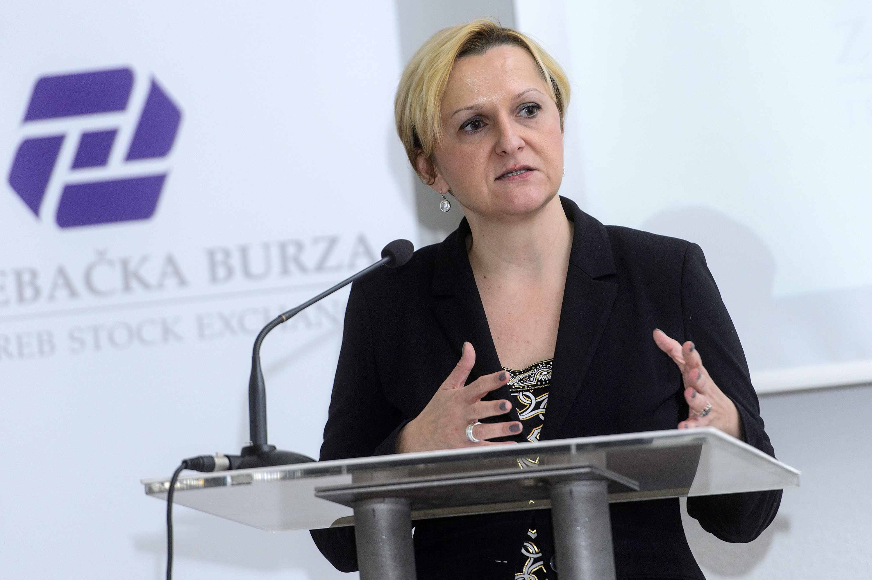 Ivana Gažić, predsjednica uprave Zagrebačke burze