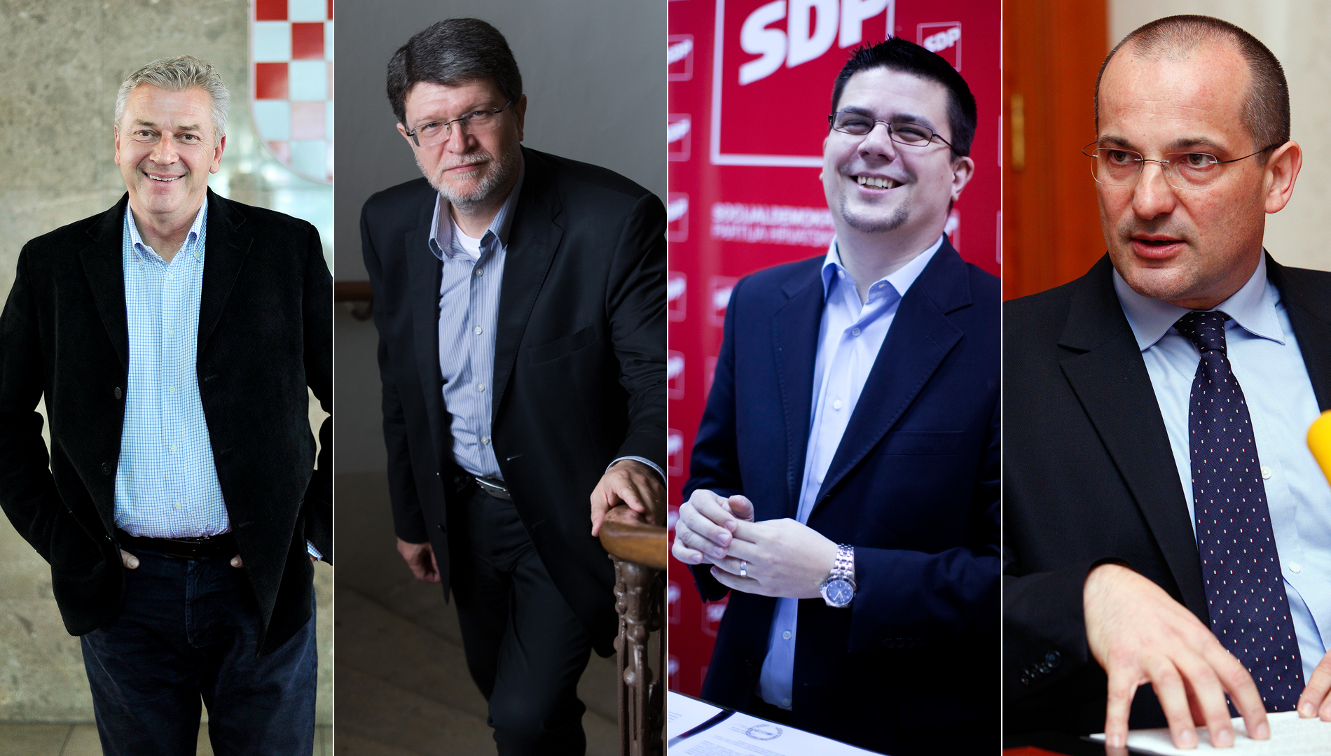 Ranko Ostojić, Tonino Picula, Domagoj Hajduković i Orsat Miljenić