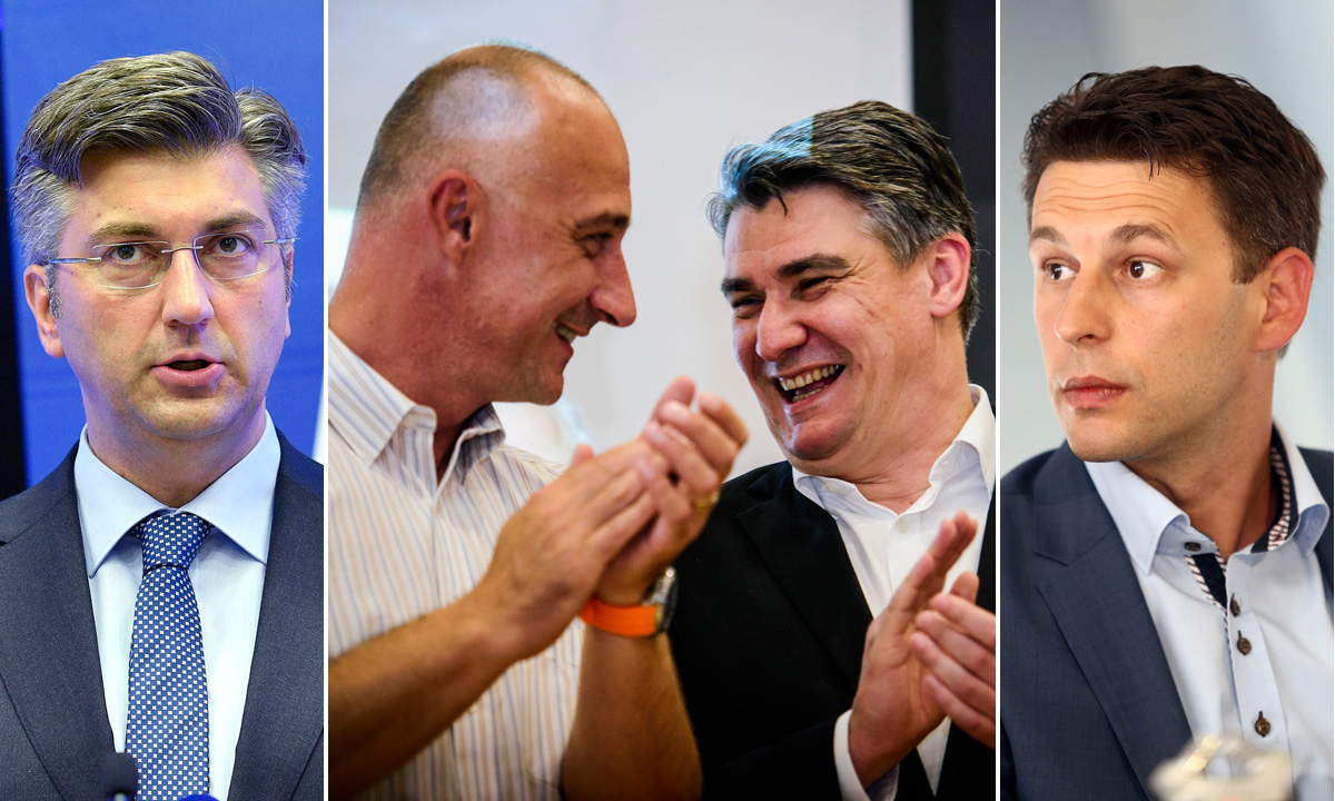 Plenković, Vrdoljak, Milanović i Petrov