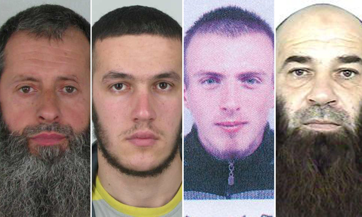 Edin Pečenković, Naser Arnaut, Ibro Ćufurović i Ramo Grahović