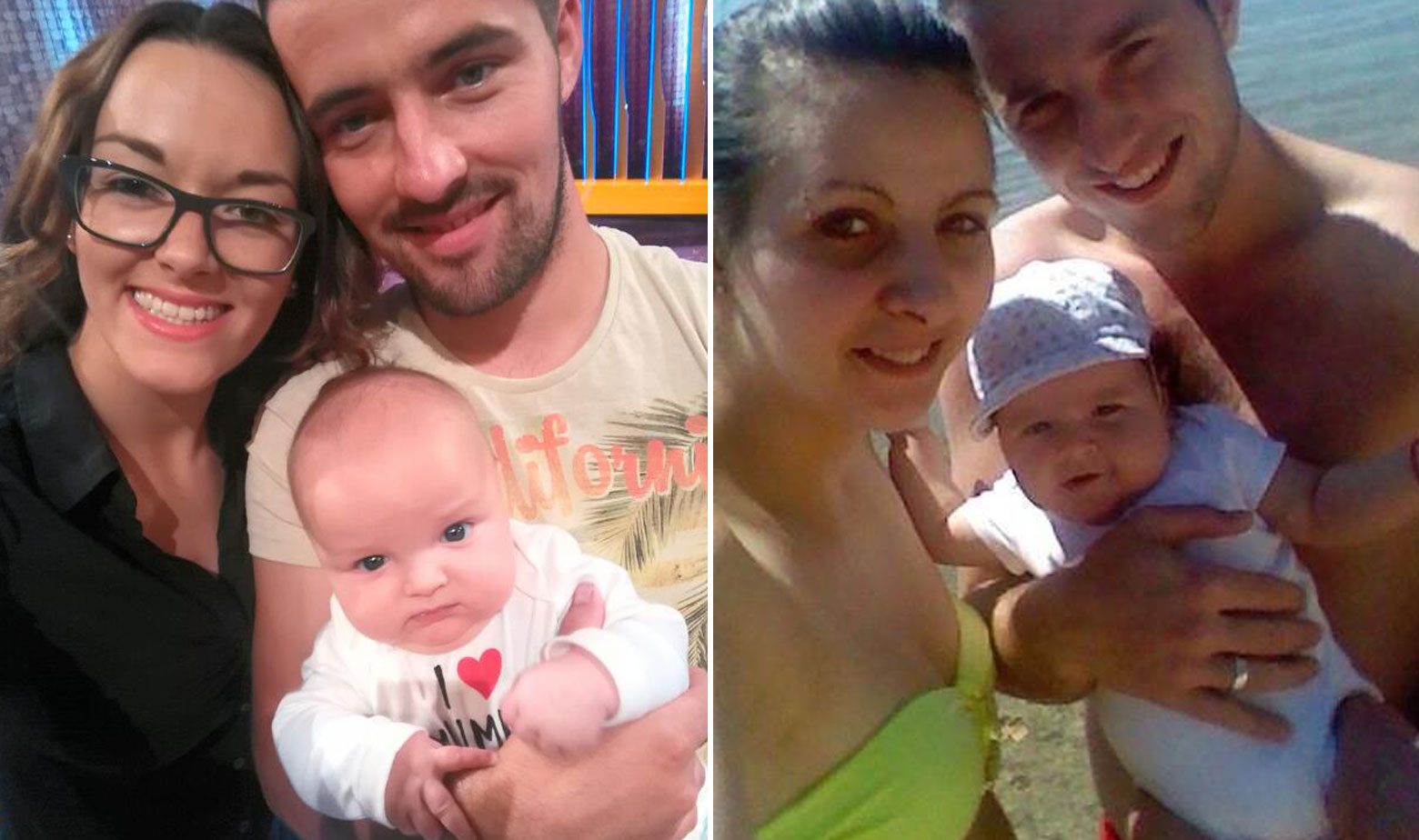 Mihael i Sara imaju dječaka Bornu (lijevo), dok su Dragana i Nemanja dobili djevojčicu Saru (desno)