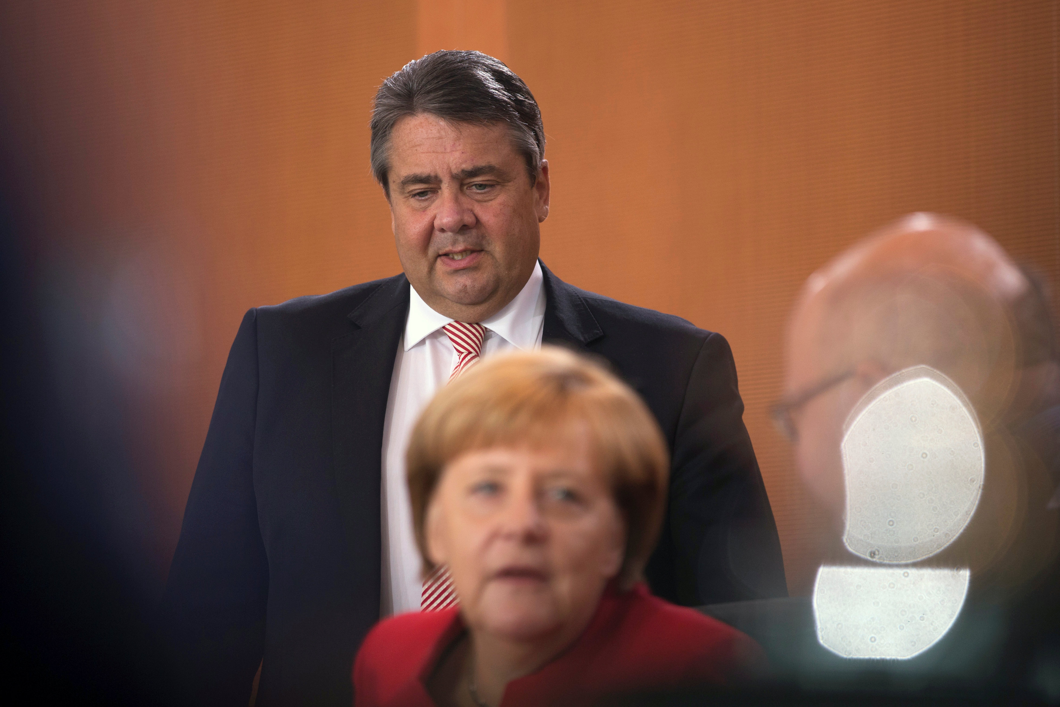 Njemački ministar gospodarstva Sigmar Gabriel i kancelarka Angela Merkel