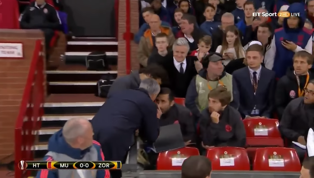 Mourinho i pomoćnik