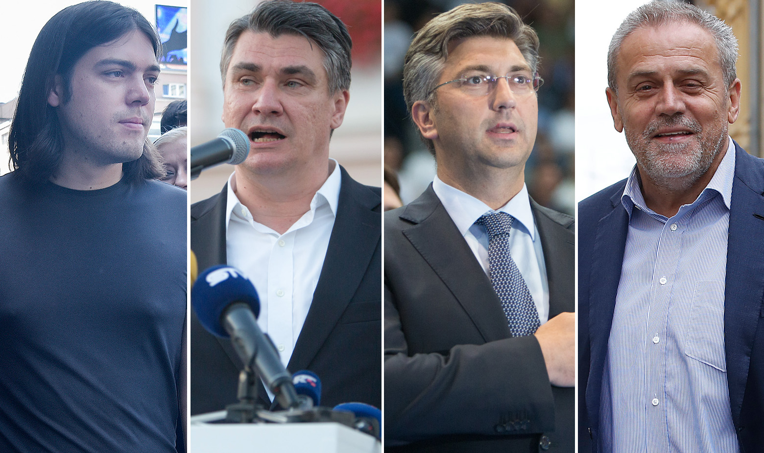 Sinčić, Bandić, Milanović, Plenković