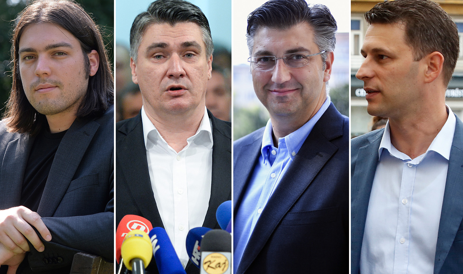 Milanović, Plenković, Sinčić, Petrov