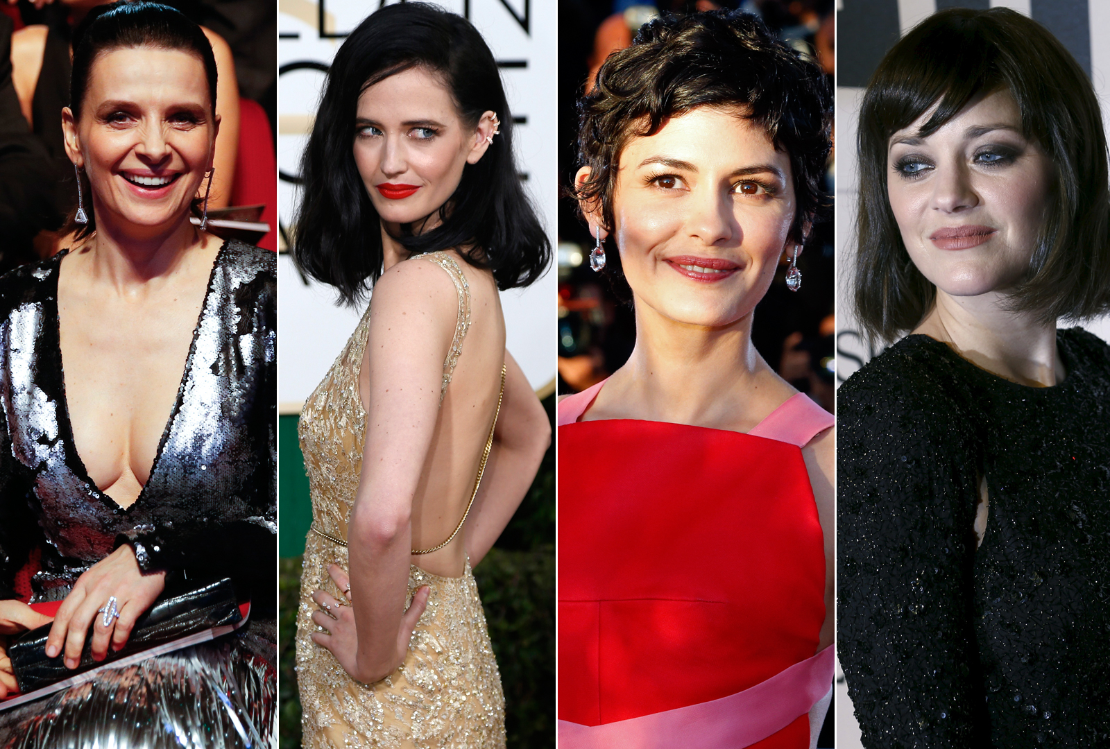 Juliette Binoche, Eva Green, Audrey Tautou i Marion Cotillard