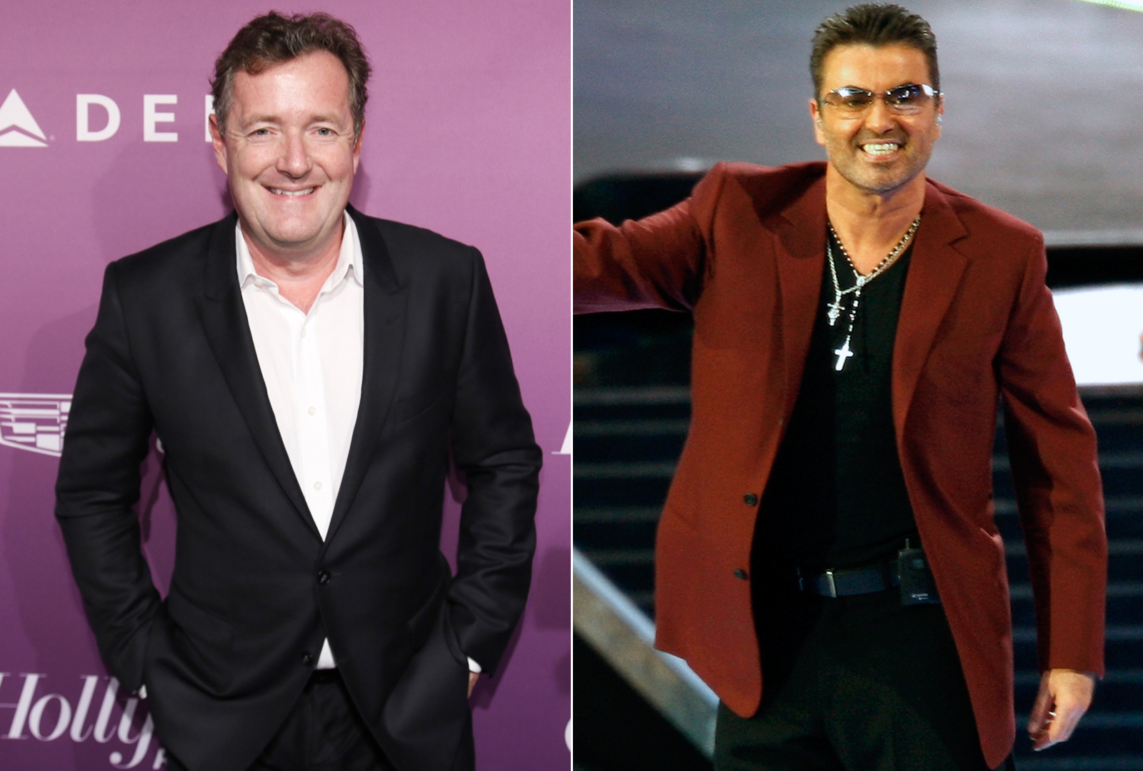 Piers Morgan i George Michael