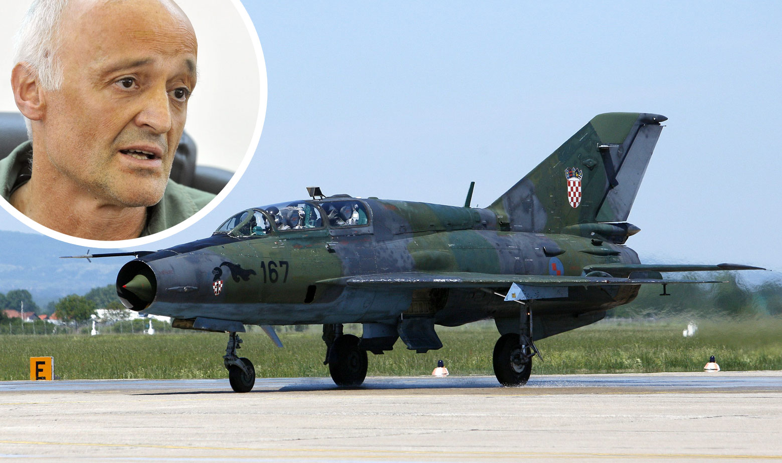 Nedavno umirovljeni brigadir Ivan Selak, legendarni probni pilot