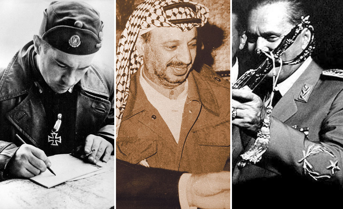Vjekoslav Maks Luburić, Jaser Arafat i Josip Broz Tito