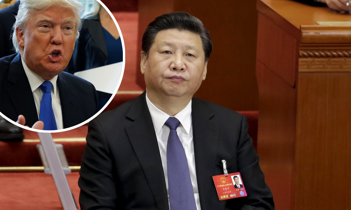 Donald Trump i Xi Jinping