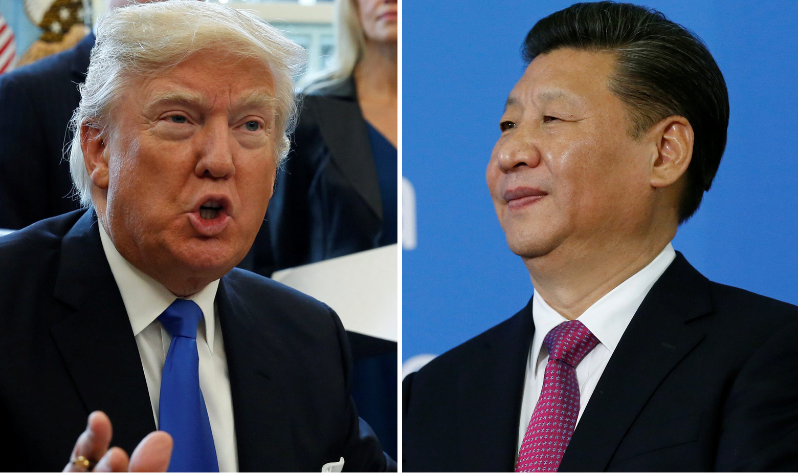 Donald Trump i Xi Jinping